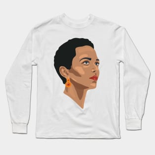 Girl portrait Long Sleeve T-Shirt